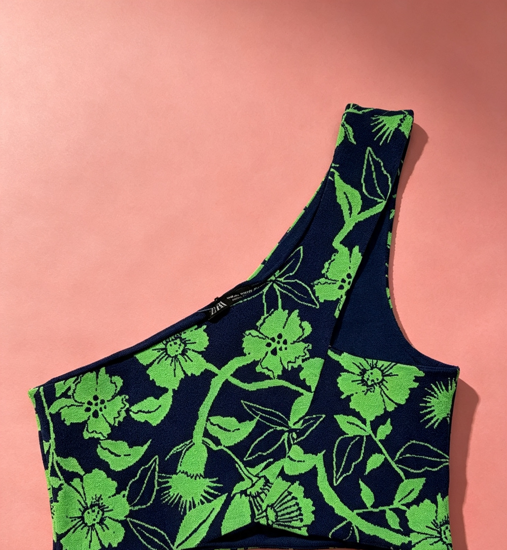 Zara One-Shoulder Top